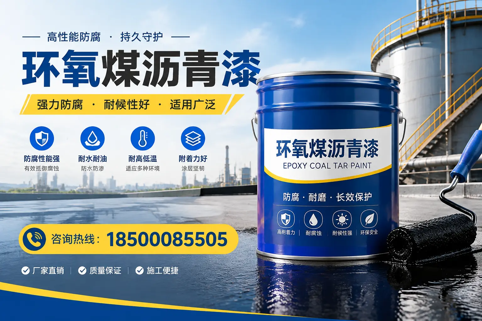 环氧煤沥青漆的储存与运输注意事项，陇南企业须知